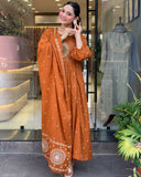 Women Embroidered Cotton Suit Set