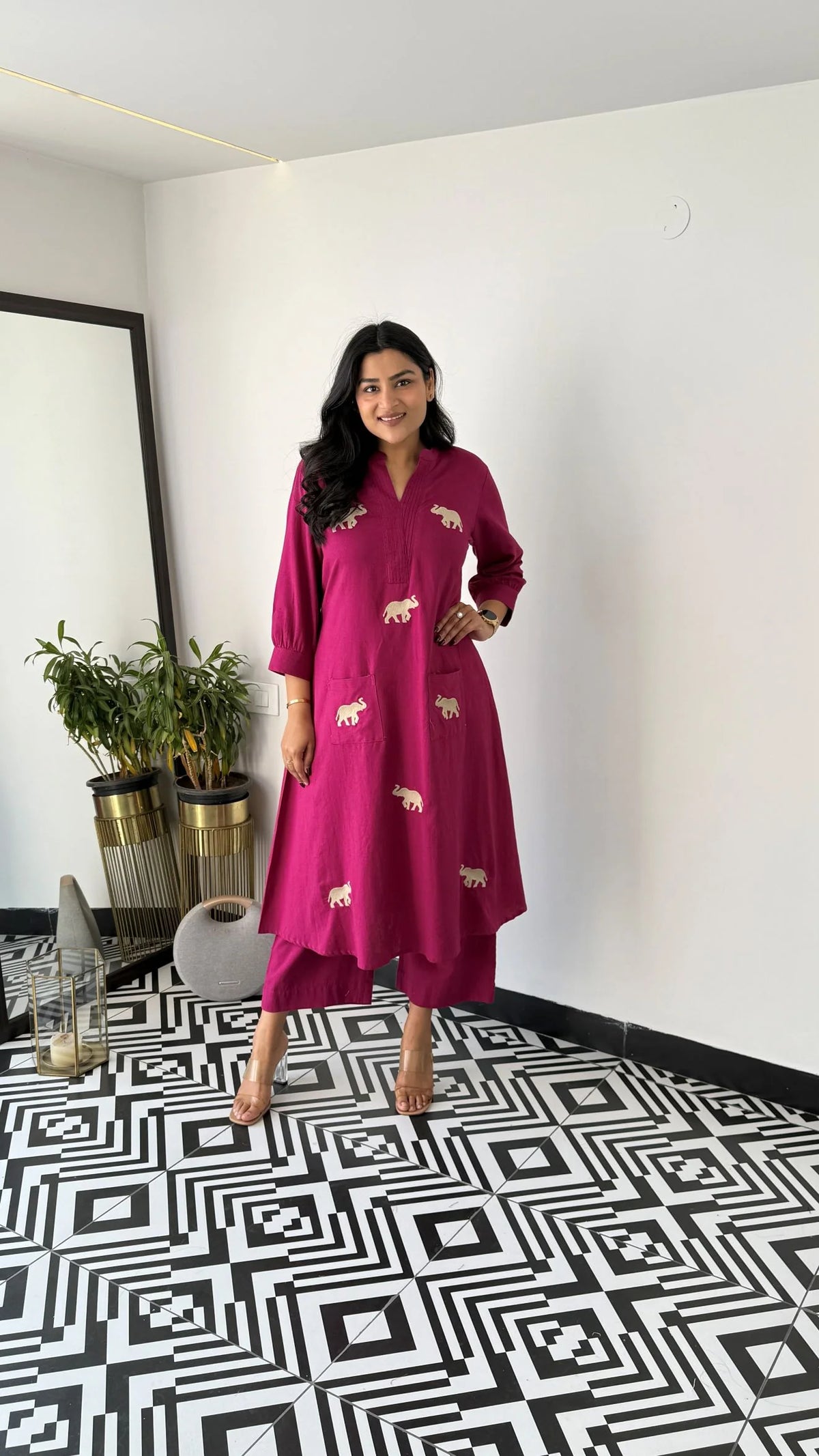 WOMEN COTTON PRINTED NEW CO-ORD SET
