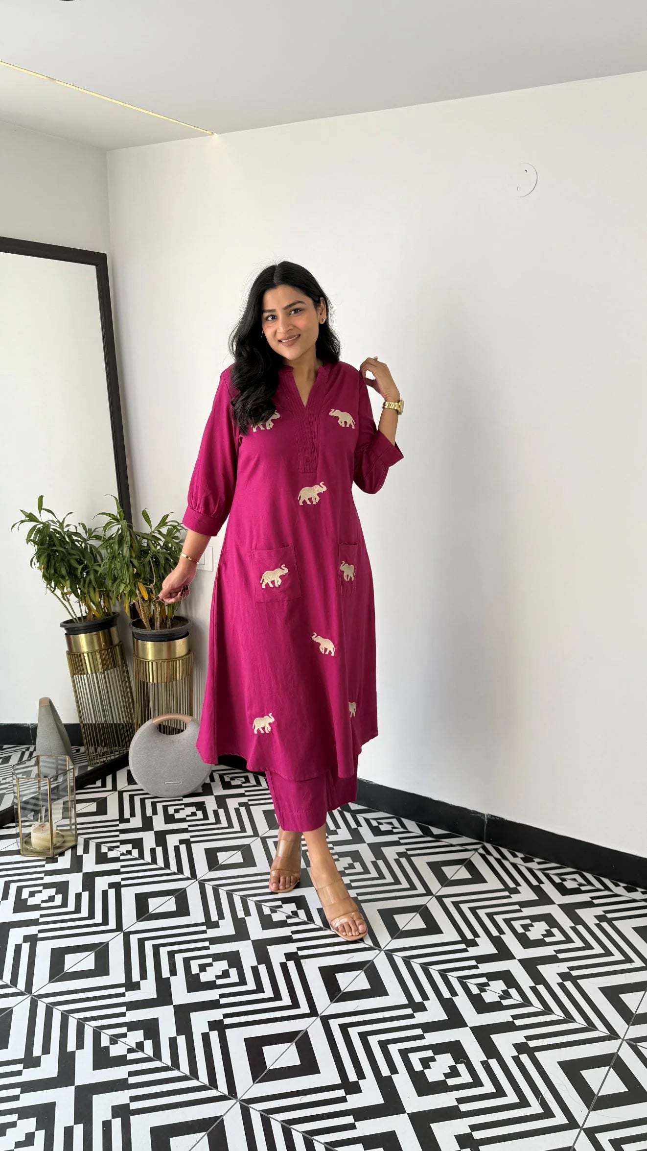 WOMEN COTTON PRINTED NEW CO-ORD SET