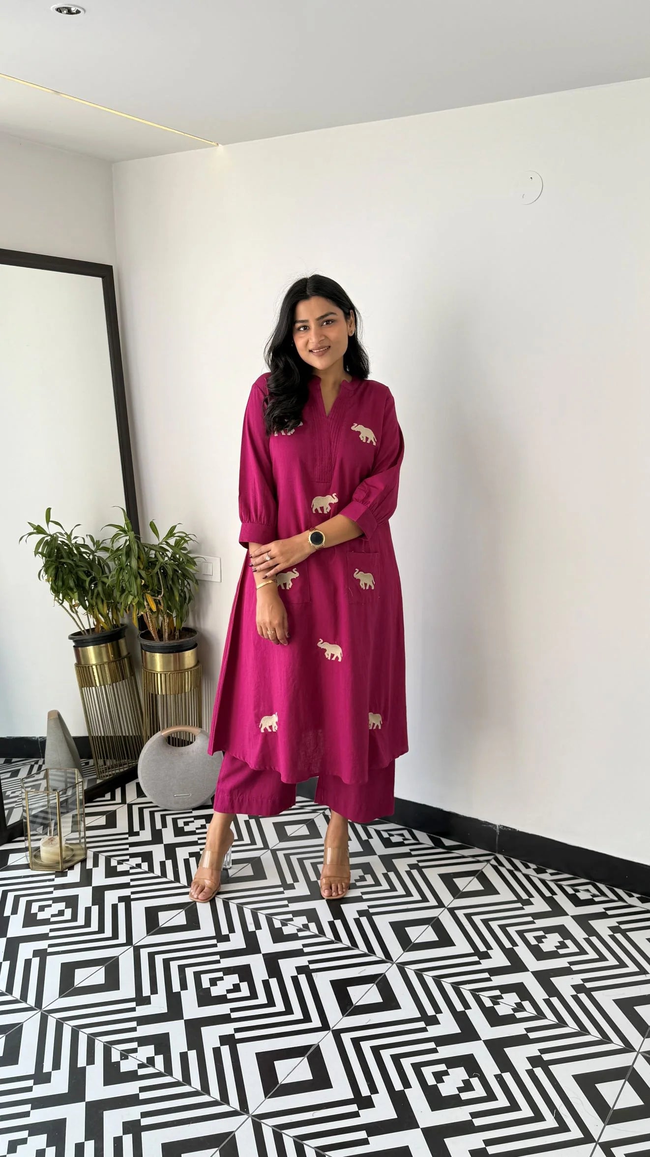 WOMEN COTTON PRINTED NEW CO-ORD SET