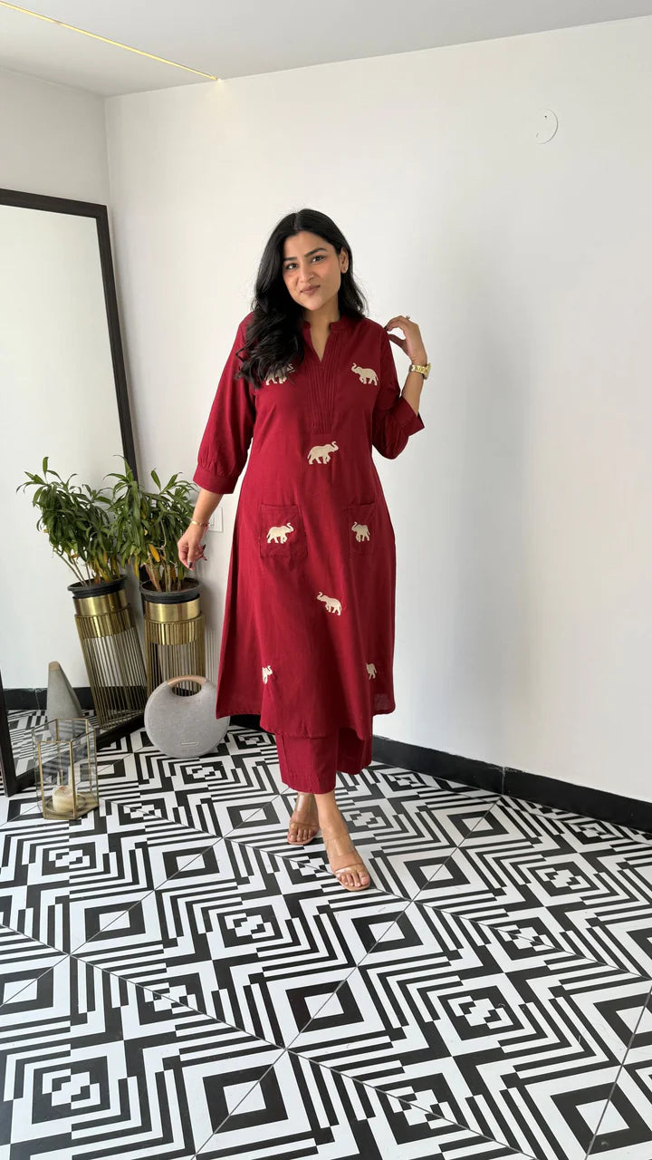 WOMEN COTTON PRINTED NEW CO-ORD SET